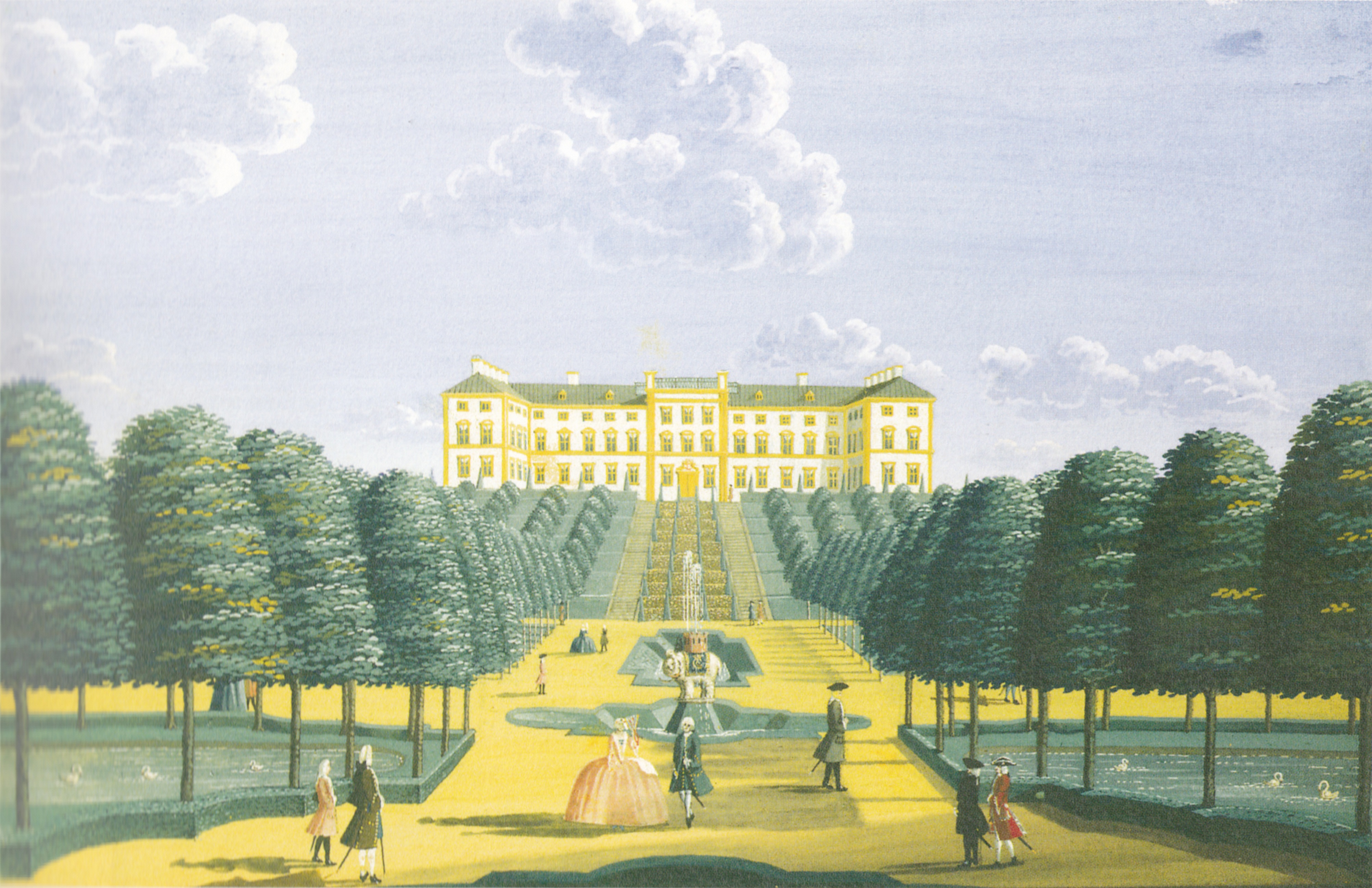 Johan Jacob Bruun Frederiksberg Slot 1740