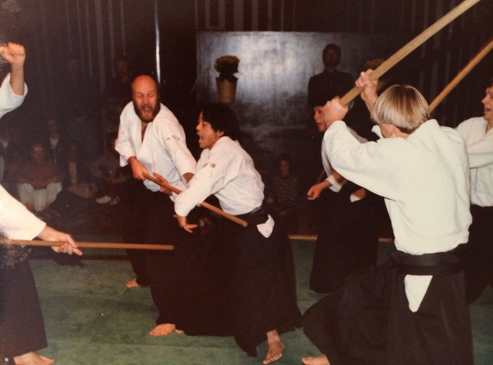 Ulf Evenås i opvisning sammen med Tomita Sensei